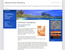 Tablet Screenshot of hypnosepraxis-wuerzburg.de